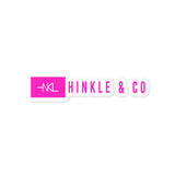 Pink Logo Sticker (3 Pc)