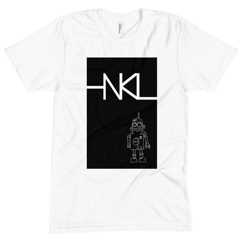 Send Bot T Shirt White and Black  HNKL Hinkle Company 